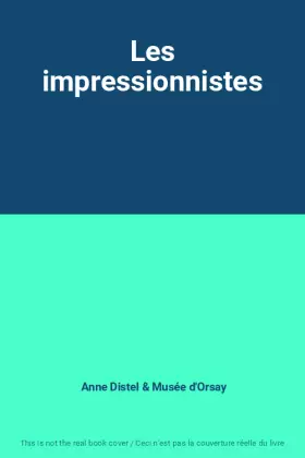 Couverture du produit · Les impressionnistes