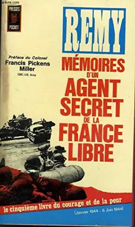 Couverture du produit · MEMOIRES D'UN AGENT SECRET DE LA FRANCE LIBRE - TOME 5 (JANVIER 1944 - JUIN 1944)