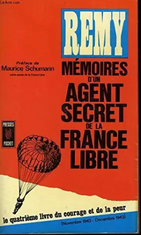 Couverture du produit · Memoires d'un agent secret de la france libre - tome 4 (1943)