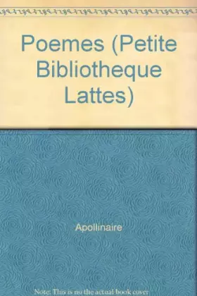 Couverture du produit · Poemes