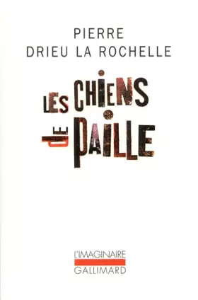 Couverture du produit · Les Chiens de paille