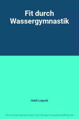 Couverture du produit · Fit durch Wassergymnastik
