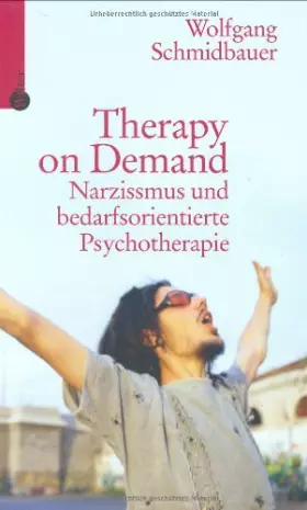 Couverture du produit · Therapy on demand: Narzissmus und bedarfsorientierte Psychotherapie