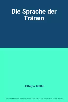 Couverture du produit · Die Sprache der Tränen