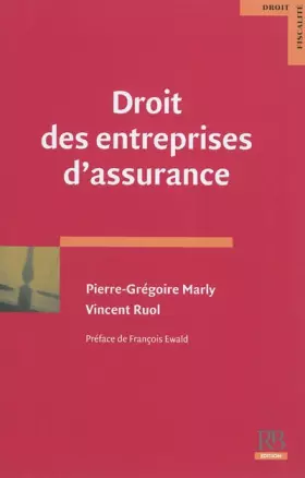 Couverture du produit · Droit des entreprises d'assurance