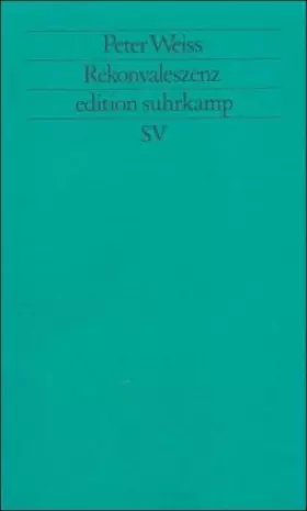 Couverture du produit · Rekonvaleszenz (edition suhrkamp)
