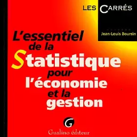 Couverture du produit · L'essentiel de la statistique pour l'économie et la gestion