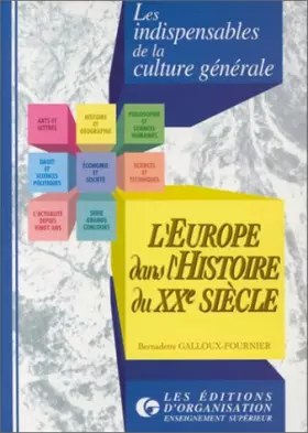 Couverture du produit · L'Europe dans l'histoire du XXe siècle