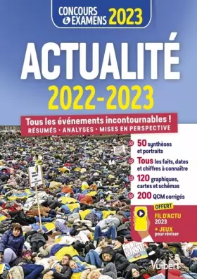 Couverture du produit · Actualité 2022-2023 - Concours et examens - Fil d'actu et jeux offerts: Tous les événements incontournables - Résumés, analyses