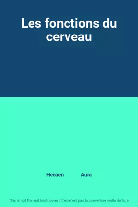 Couverture du produit · Les fonctions du cerveau