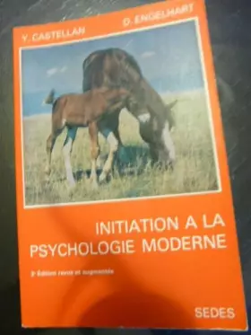 Couverture du produit · Initiation a la psychologie moderne