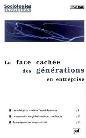 Couverture du produit · Sociologies Pratiques, N° 12 :