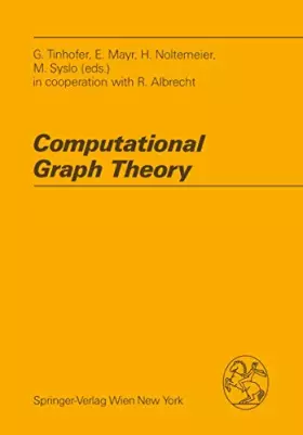 Couverture du produit · Computational Graph Theory (Computing Supplementa, 7, Band 7)