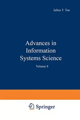 Couverture du produit · Advances in Information Systems Science: Volume 8