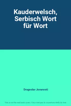 Couverture du produit · Kauderwelsch, Serbisch Wort für Wort