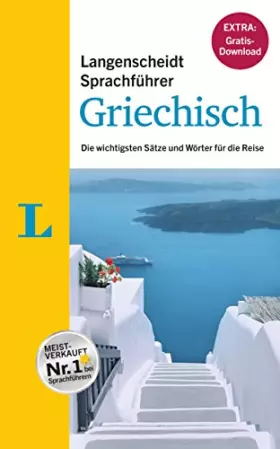 Couverture du produit · Langenscheidt Sprachführer Griechisch - Buch inklusive E-Book zum Thema „Essen & Trinken“: Die wichtigsten Sätze und Wörter für