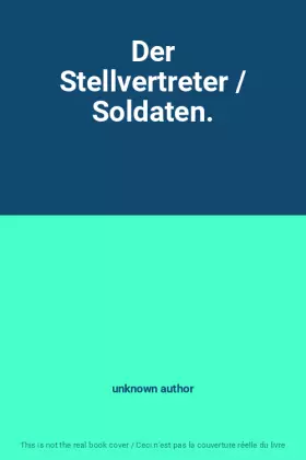 Couverture du produit · Der Stellvertreter / Soldaten.
