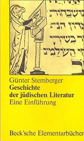 Couverture du produit · Geschichte der jüdischen Literatur