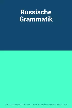 Couverture du produit · Russische Grammatik