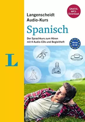 Couverture du produit · Langenscheidt Audio-Kurs Spanisch - Gratis-MP3-Download inklusive: Der Sprachkurs zum Hören mit 4 Audio-CDs und Begleitheft
