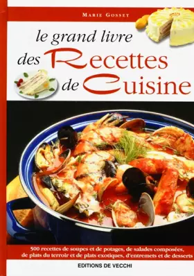 Couverture du produit · Le grand livre des recettes de cuisine