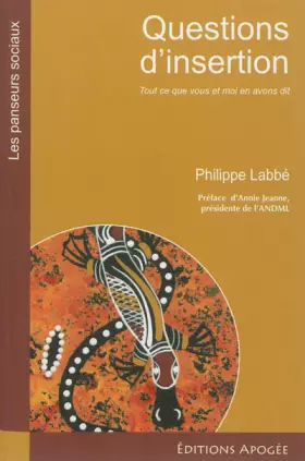 Couverture du produit · Questions d'insertion
