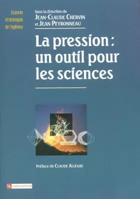 Couverture du produit · La pression, un outil pour les sciences