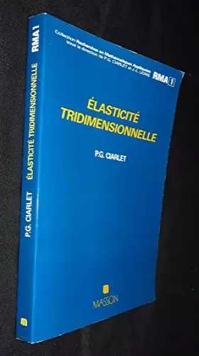 Couverture du produit · Elasticité tridimensionnelle