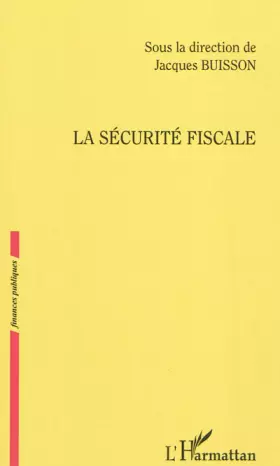 Couverture du produit · La sécurité fiscale