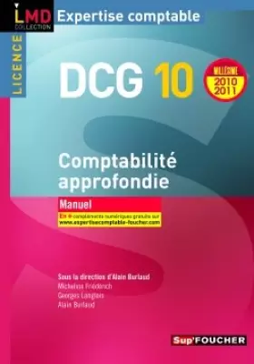 Couverture du produit · Comptabilité approfondie DCG 10 : Manuel