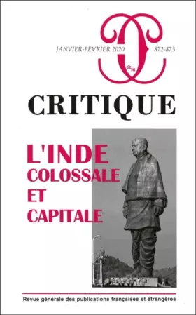Couverture du produit · Critique 872-873 L'Inde : colossale et capitale
