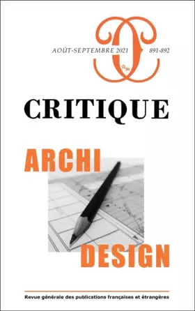 Couverture du produit · Critique 891-892 : archi / design