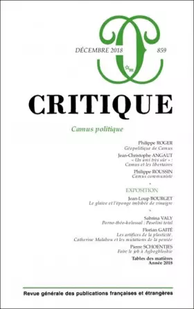 Couverture du produit · Critique 859