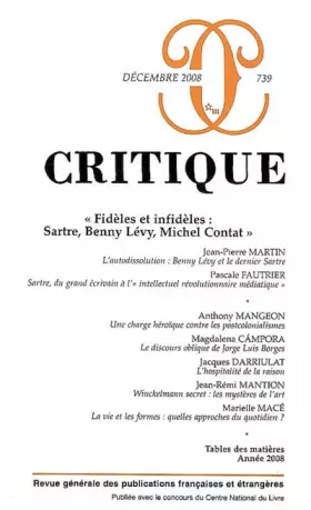 Couverture du produit · Revue critique 739