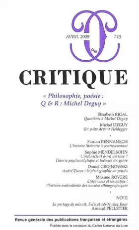 Couverture du produit · Critique 743