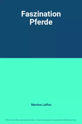 Couverture du produit · Faszination Pferde