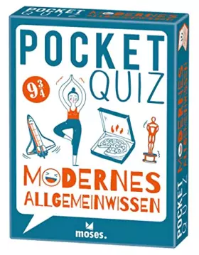 Couverture du produit · moses. Pocket Quiz Modernes Allgemeinwissen, 150 Fragen von Politik bis Popkultur, Für Kinder & Jugendliche ab 12 Jahren und Er