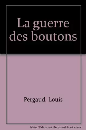 Couverture du produit · GUERRE DES BOUTONS      A