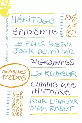 Couverture du produit · Prix Clara 2015 Nouvelles d'ados