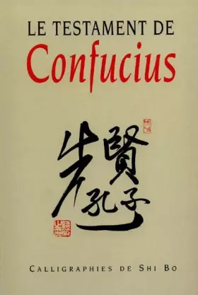 Couverture du produit · Le Testament de Confucius