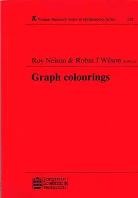 Couverture du produit · Graph Colourings (Research Notes in Mathematics Series)