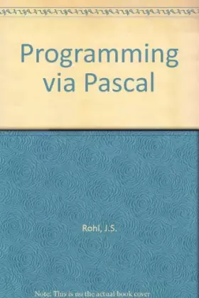 Couverture du produit · Programming via Pascal