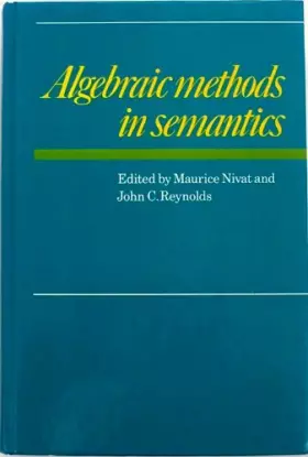 Couverture du produit · Algebraic Methods in Semantics