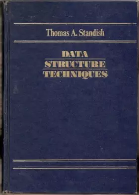 Couverture du produit · Data Structure Techniques
