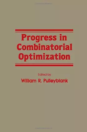 Couverture du produit · Progress in combinatorial optimization