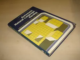 Couverture du produit · Automatic Natural Language Parsing