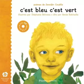 Couverture du produit · C'est bleu c'est vert (1CD audio)