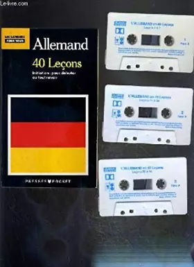 Couverture du produit · Parlez Allemand En 40 Lecons. Avec 3 Cassettes, Edition 1993