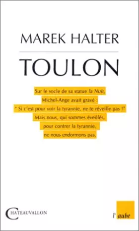 Couverture du produit · Toulon