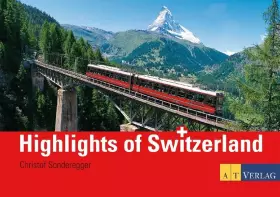 Couverture du produit · Highlights of Switzerland: 94 Panoramabilder. Engl.-Dtsch.-Französ.-Italien.-Span.
